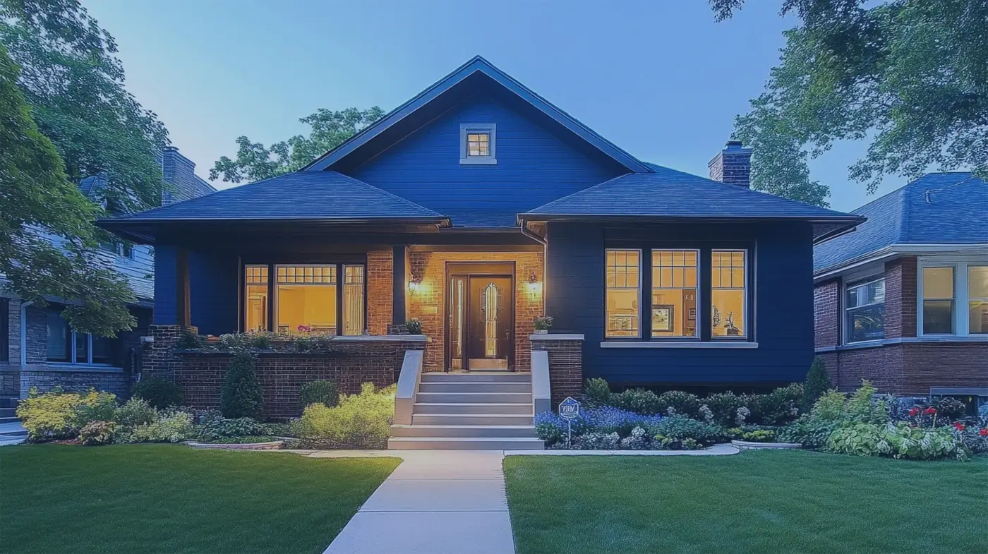 Image of a chicago style bungalow for AnDel Appraisal website